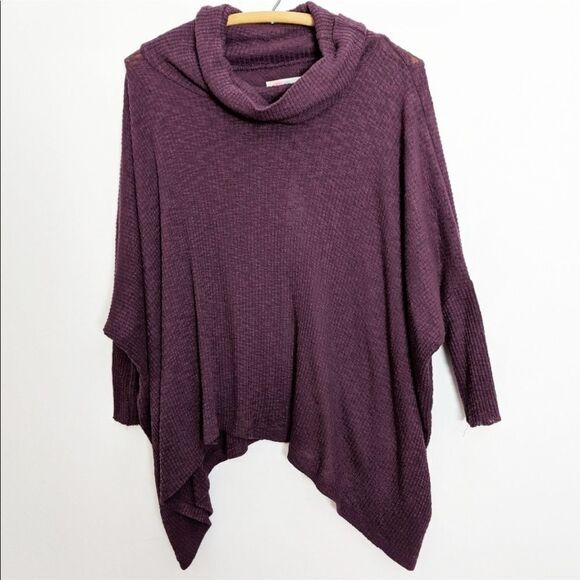 ✨ Free People Beach World Traveler Cowl Neck Open Back Pullover Sweater✨ - Picture 3 of 7